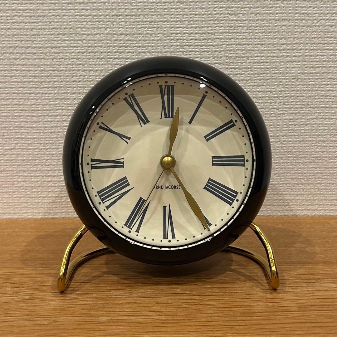 【限定】 ARNE JACOBSENテーブルクロック ROMAN CLASSIC