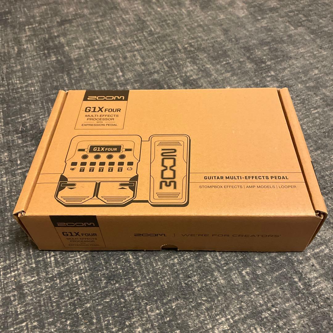 ZOOM G1X FOUR ギターエフェクター(500円値引き)