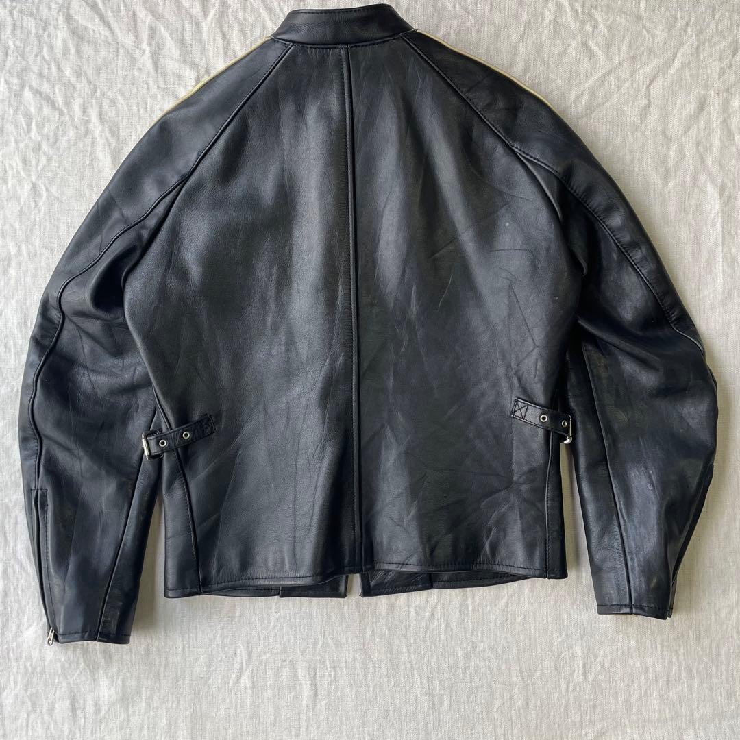 【希少】OZON COMMUNITY 八の字 シングルライダースジャケット