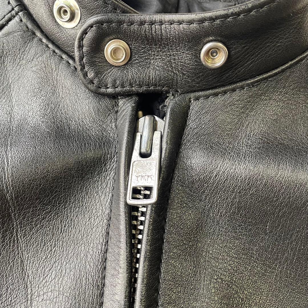 【希少】OZON COMMUNITY 八の字 シングルライダースジャケット