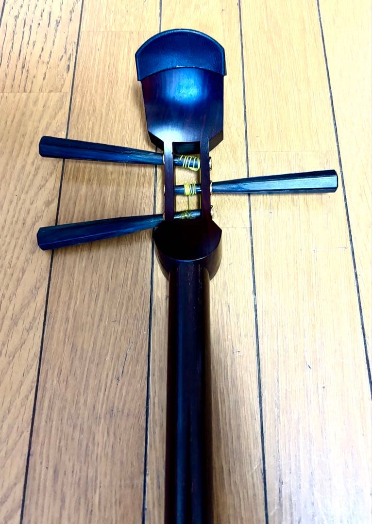 三味線本体 ハードケース付き（布袋付き） 破れなし