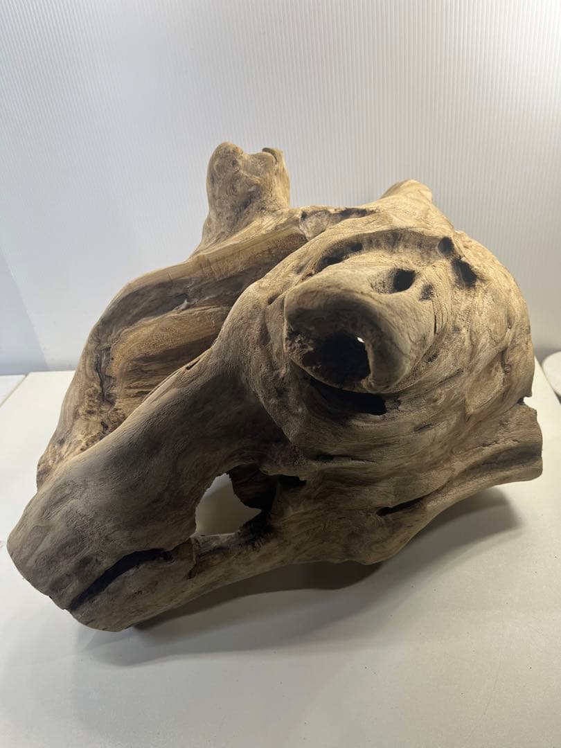 R79アク抜き済み流木 爬虫類シェルター 登り木 インテリア 生け花