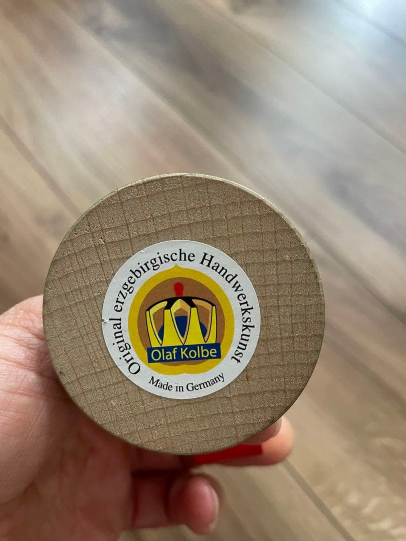 Olaf Kolbe サンタクロース 木製くるみ割り人形 約30cm