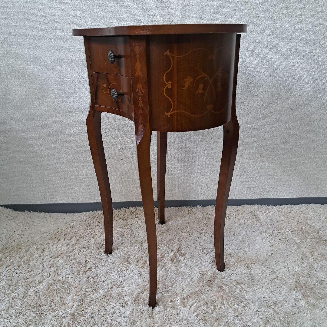 u*1様 ♡象嵌細工 　ロココ調　アンティーク　コンソール♡