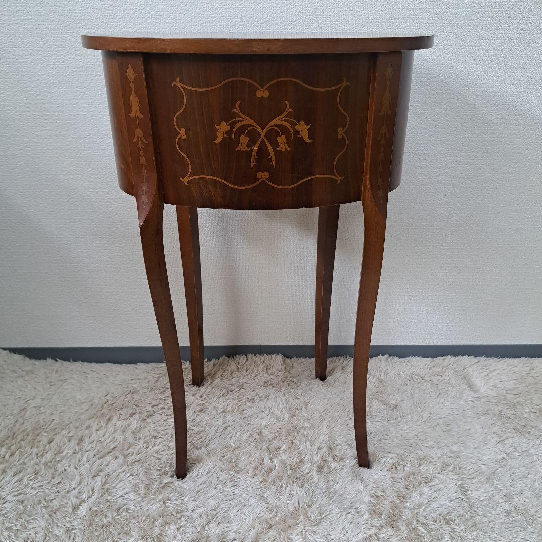 u*1様 ♡象嵌細工 　ロココ調　アンティーク　コンソール♡