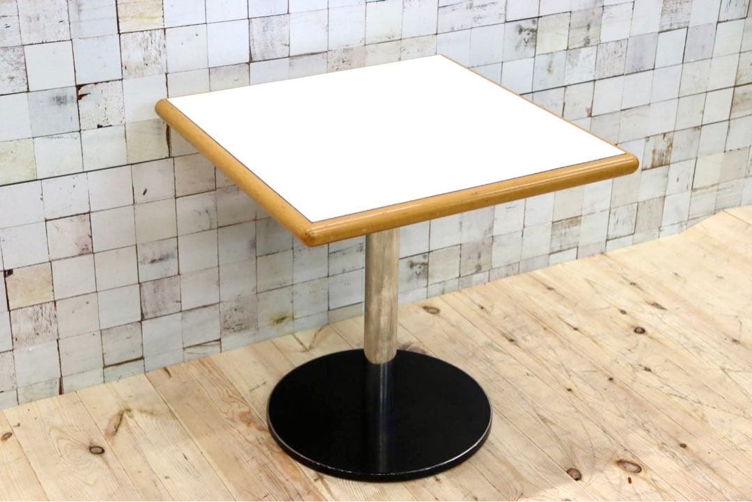 GMGK564E○阪急百貨店 レトロ カフェテーブル サイドテーブル スクエアテ