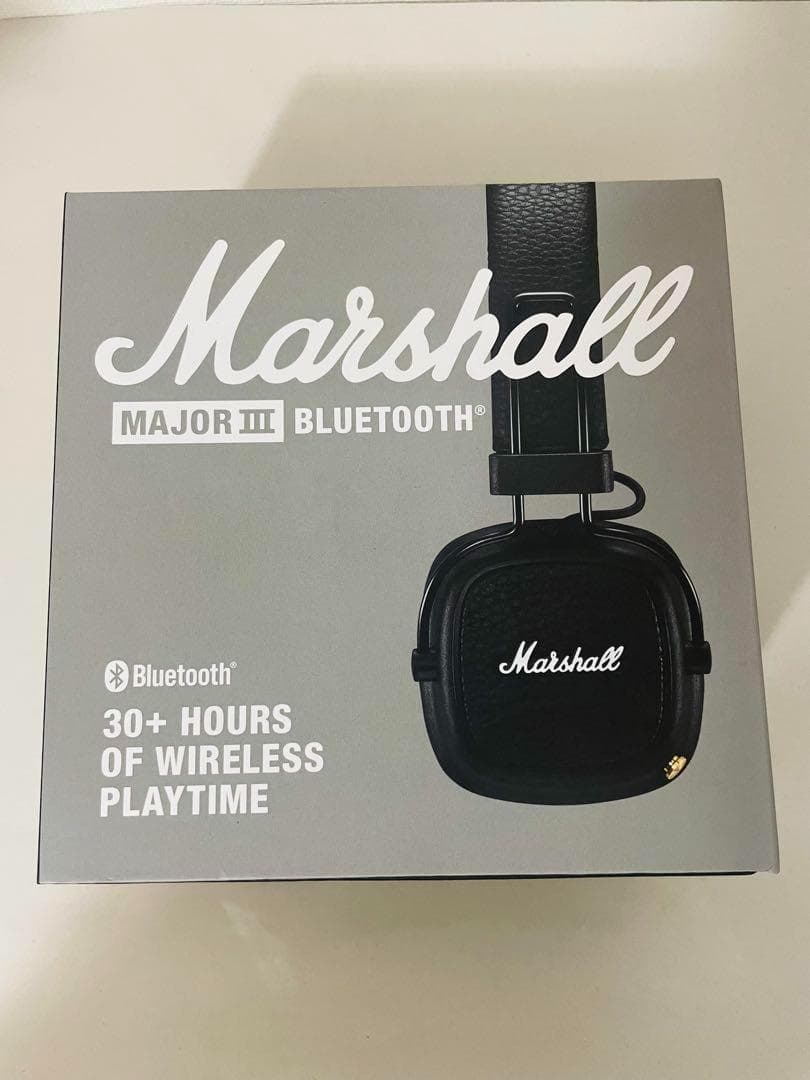 正規品 マーシャル ヘッドホン ブラック MAJOR III メジャー3 ④