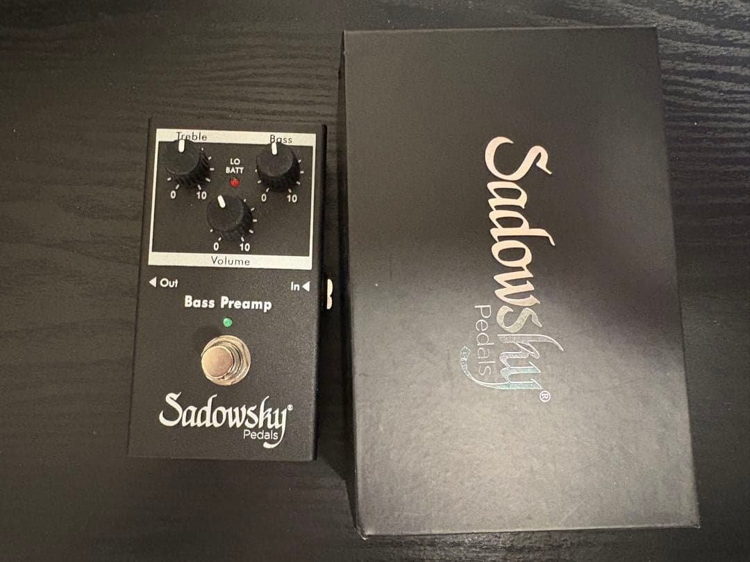 ベース Sadowsky SBP-2 Bass Preamp