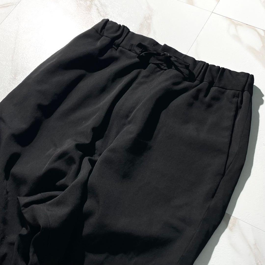 極美品 21AW⭐️ヨウジヤマモトプールオム ワイドサルエルパンツ ギャバジン