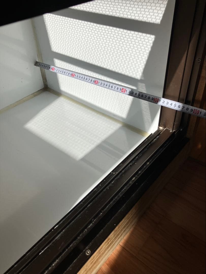 Ｆ＆K爬虫類アルミサッシ木製ケージ w1200×D600×H500