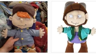 バイアコム　ラグラッツ　ぬいぐるみ　双子のフィルとリル　15インチ