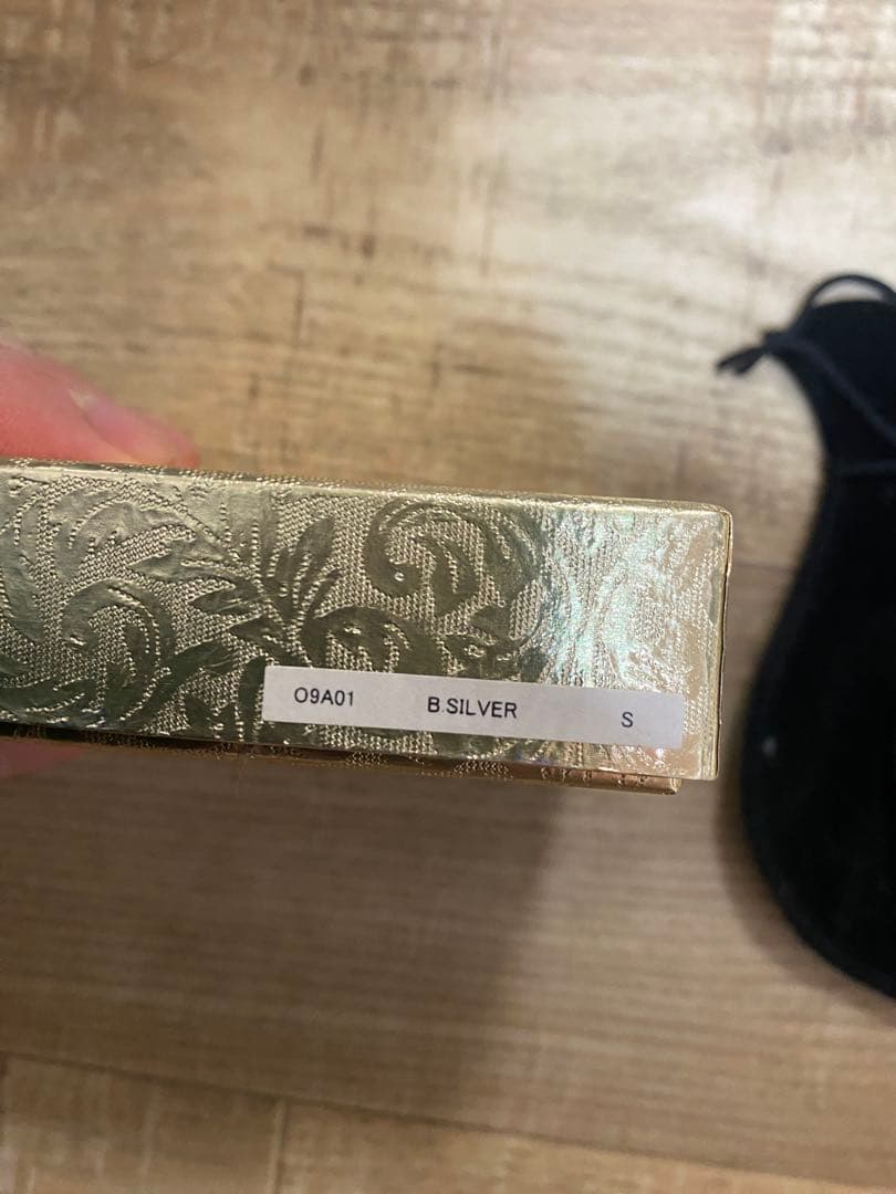 アンダーカバー　カラビナシルバーバングル