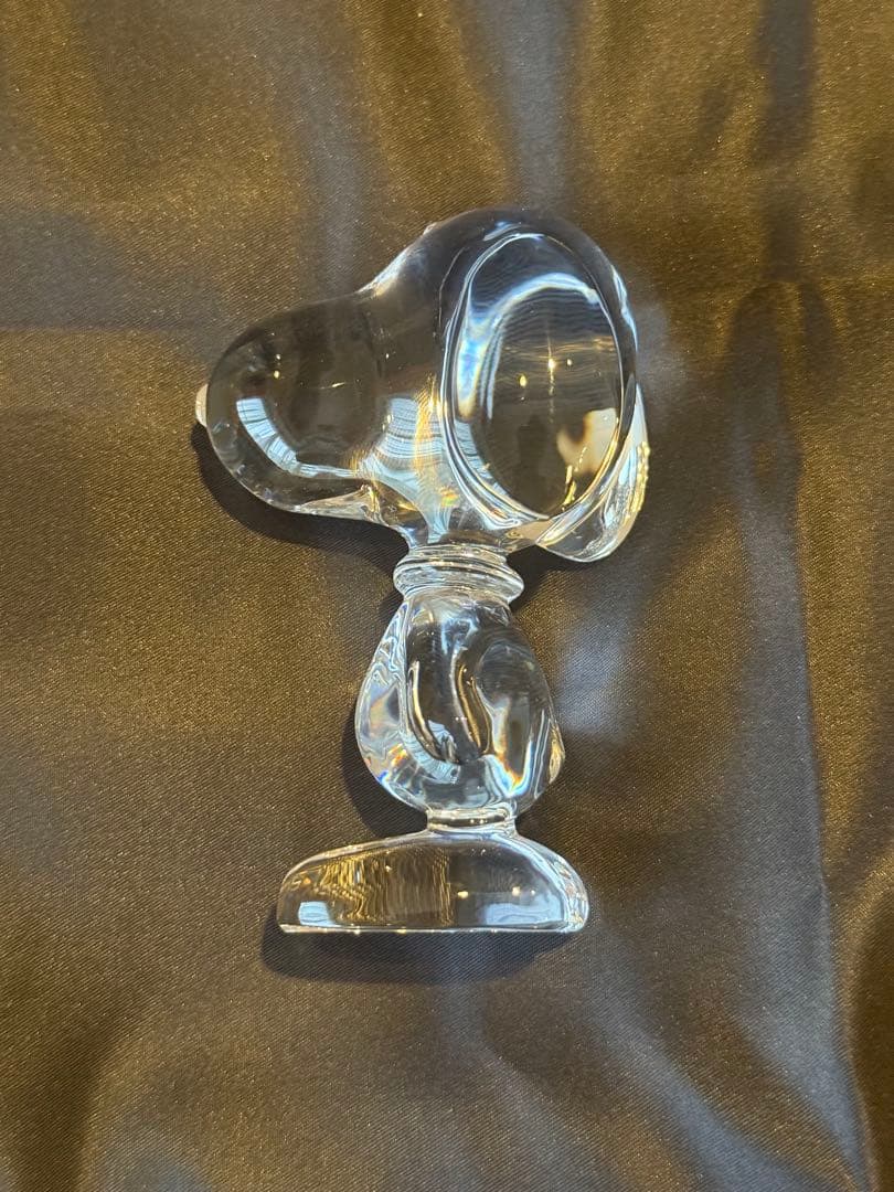 Baccarat バカラ スヌーピー オブジェ 置物　クリスタル