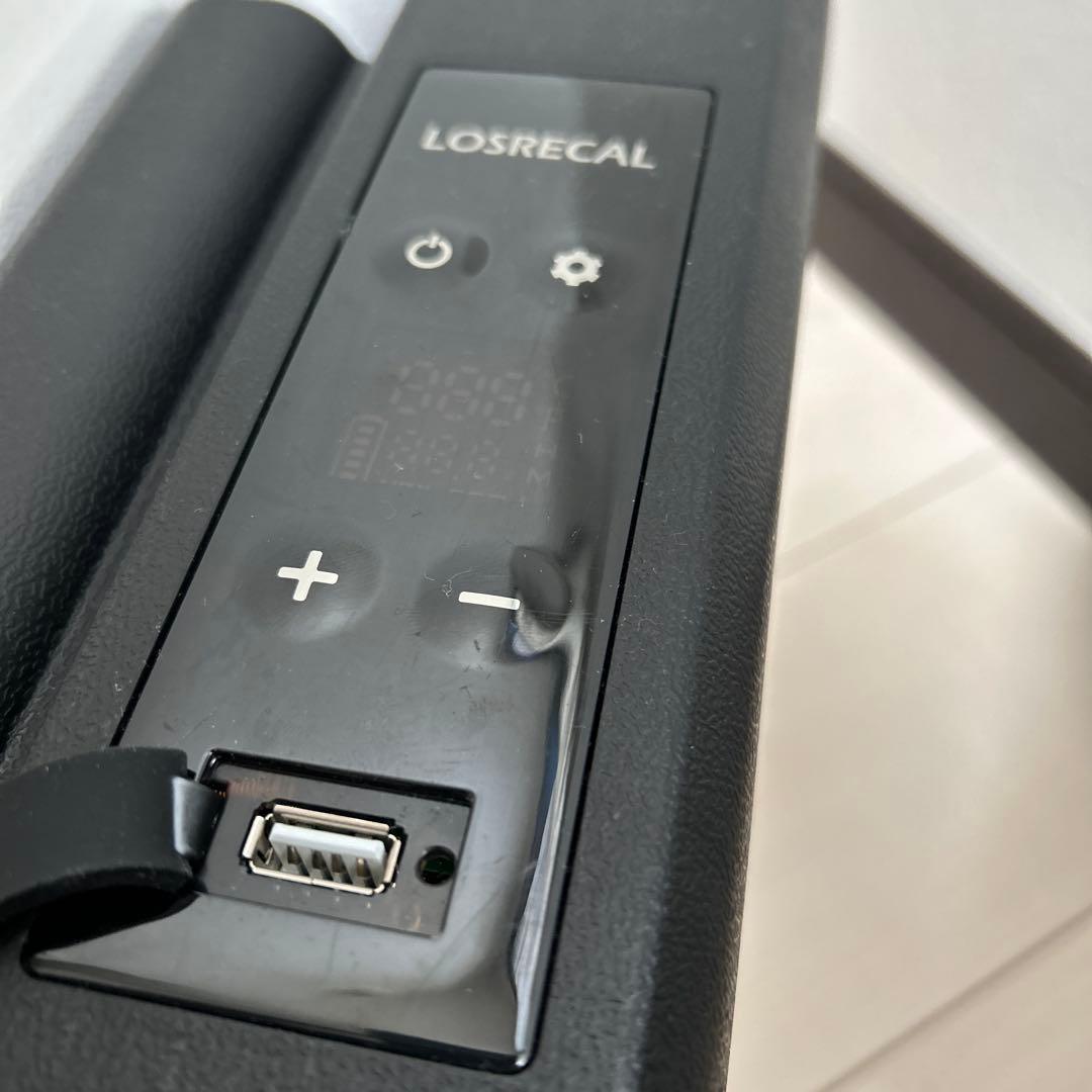 BLACK　LOSRECAL ポータブル冷蔵庫 車載冷蔵庫ホワイト