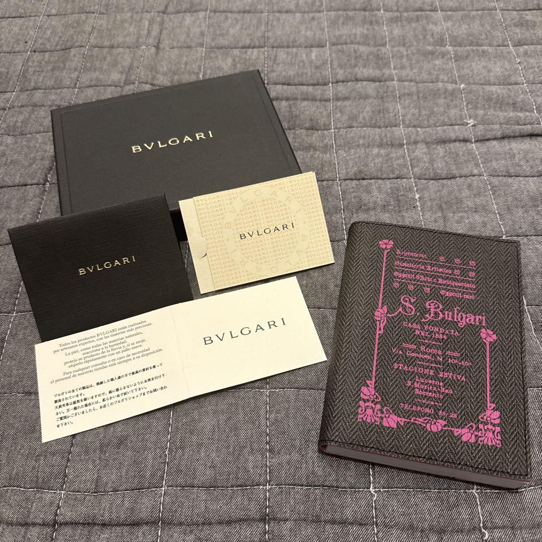 未使用 BVLGARI ブルガリ コレツィオーネ ロゴ S.Bulgariノート