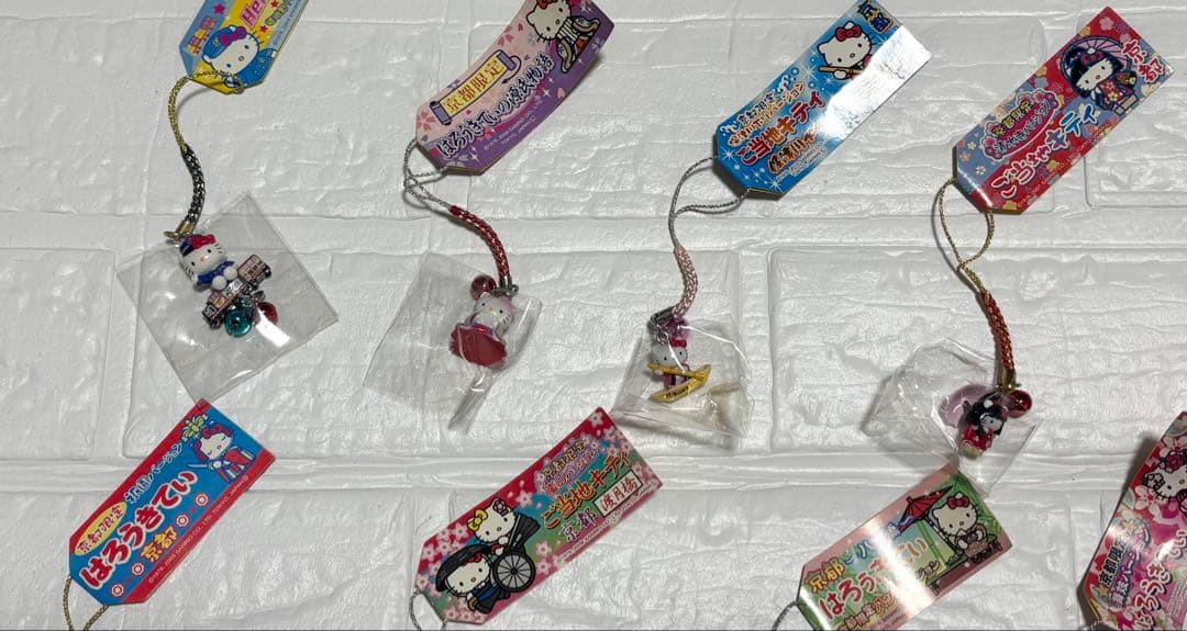 最終値下げハローキティご当地キティストラップ13個セット（バラ売り不可）京都限定