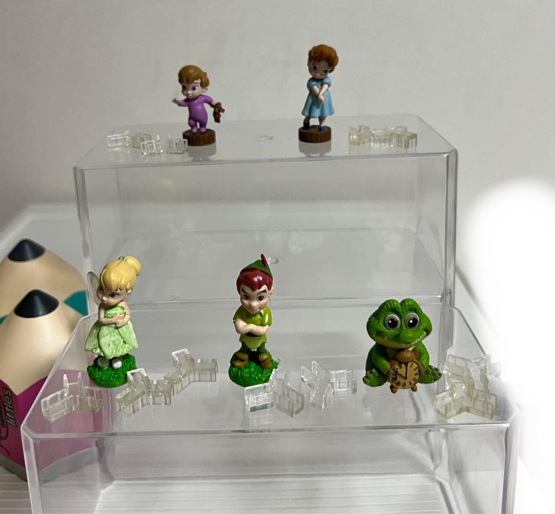 アニメータードール（ミニ）リトルズ、ピーターパン、ティンカーベルのフィギュア