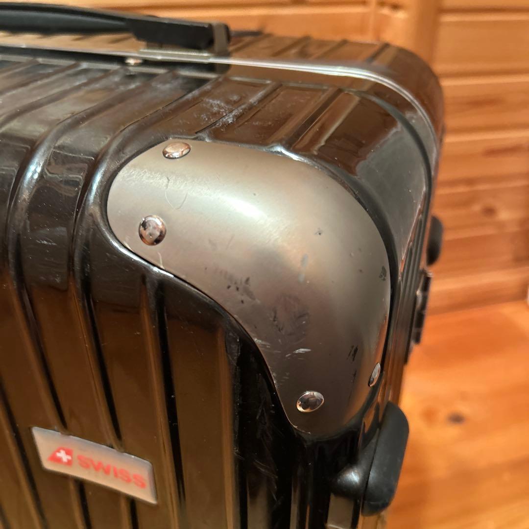 【匿名配送】リモア　スイス航空　スーツケース　４輪