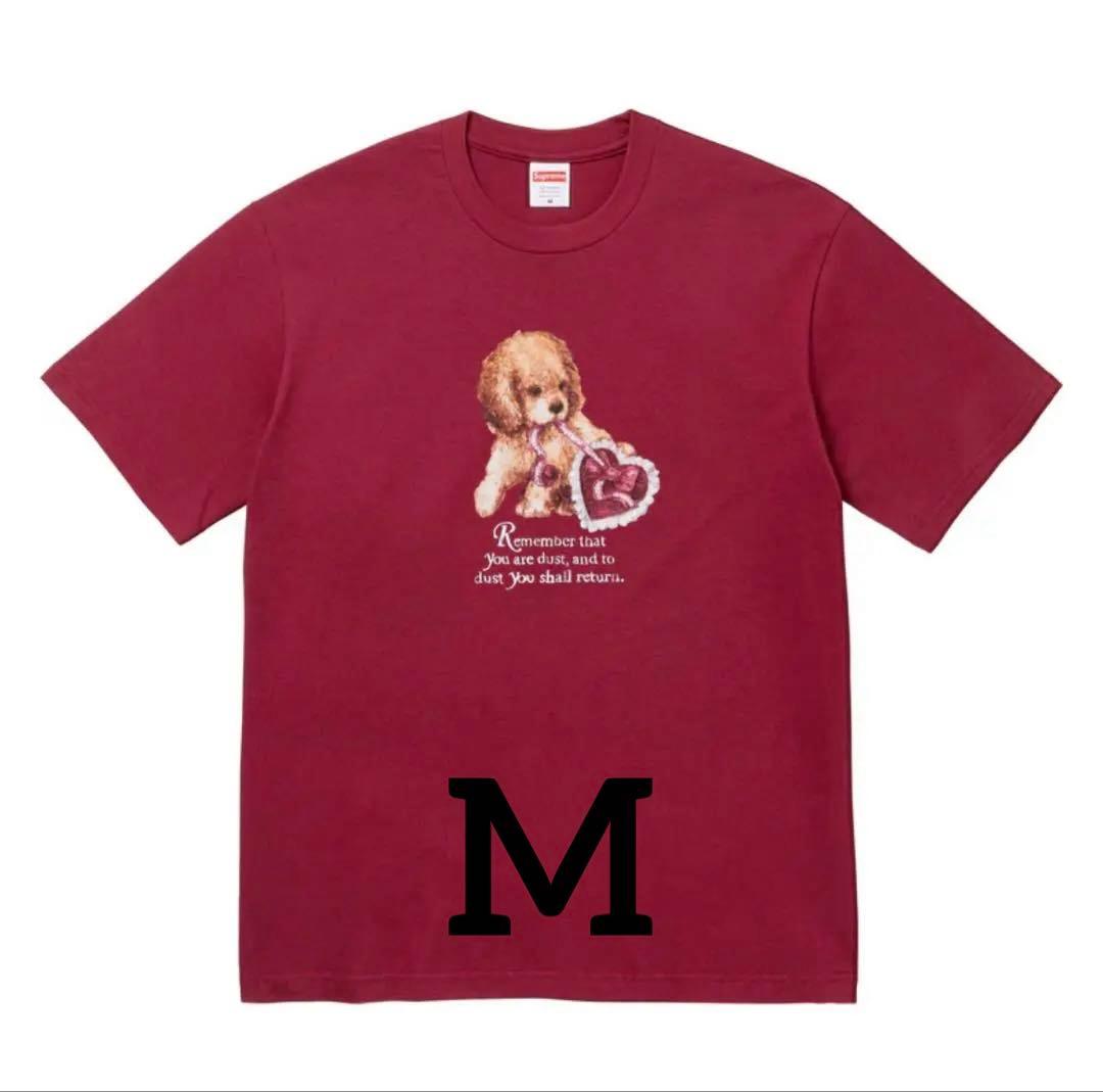 トップス supreme dust tee M cardinal