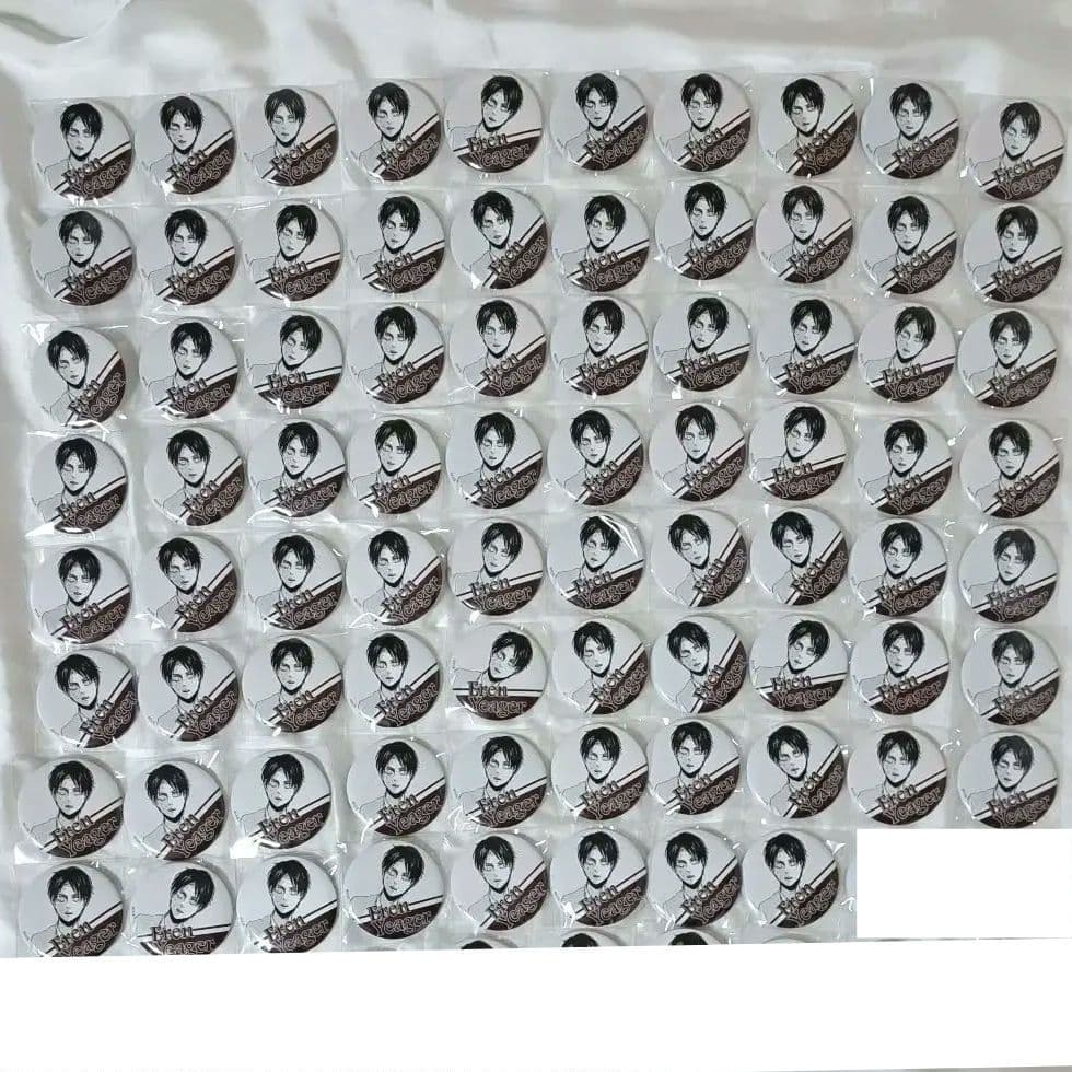 進撃の巨人 エレン・イェーガー 原作 缶バッジ 痛バ 纏め セット 5