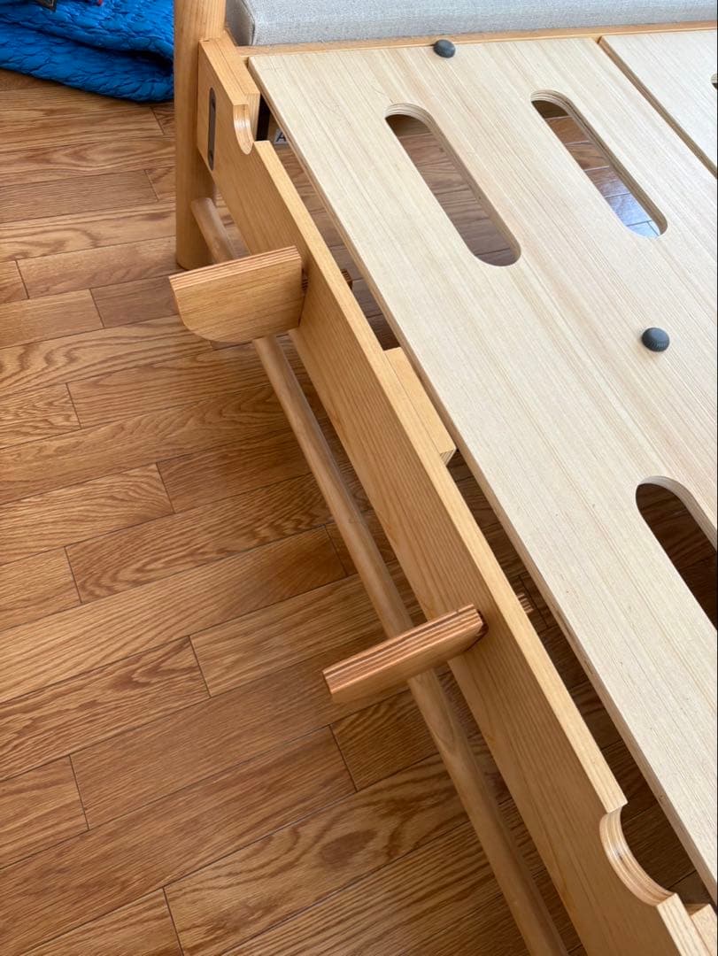 コアラマットレス　シングルベッドフレーム 木製スラット