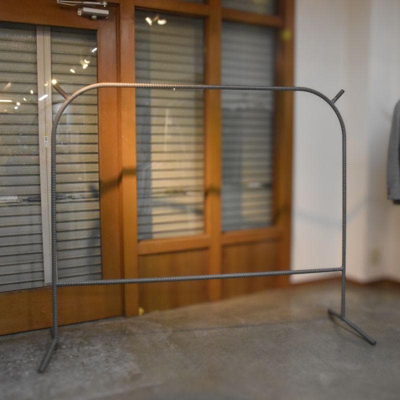引取り限定 異形鉄筋アイアンハンガー 什器 オーダー品 店舗什器 おしゃれ