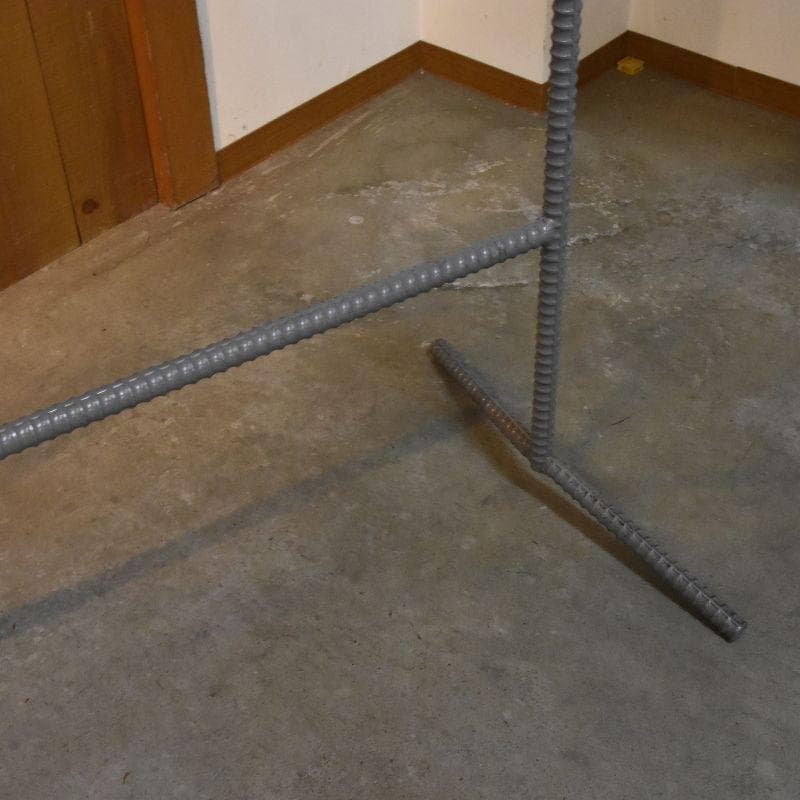 引取り限定 異形鉄筋アイアンハンガー 什器 オーダー品 店舗什器 おしゃれ