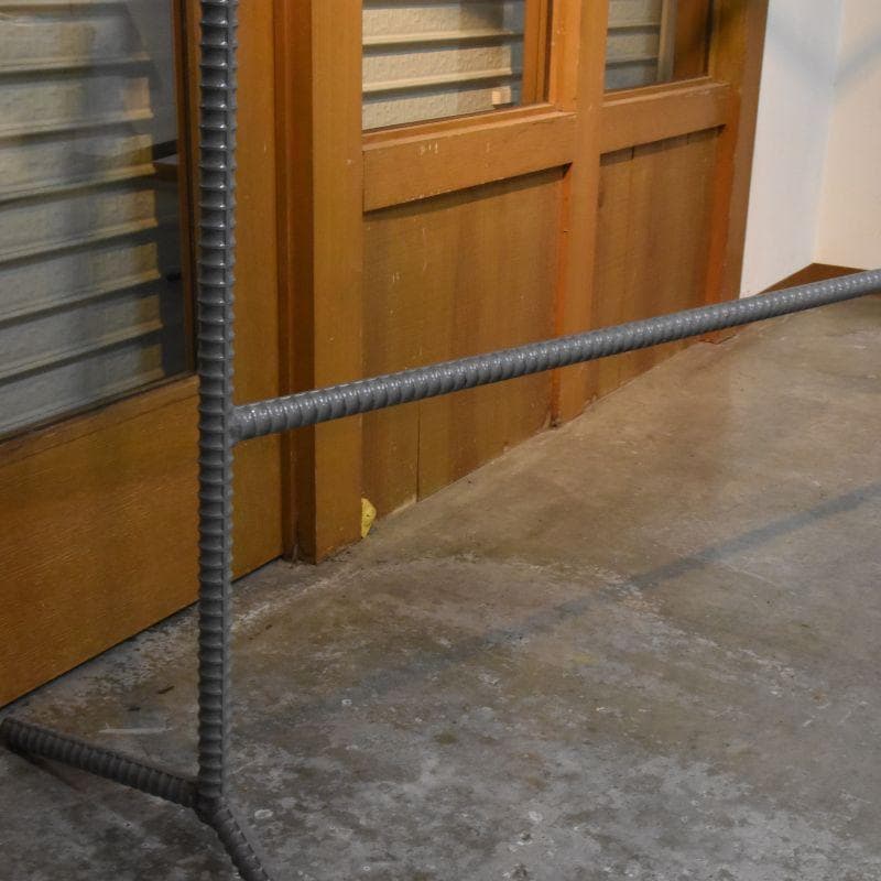 引取り限定 異形鉄筋アイアンハンガー 什器 オーダー品 店舗什器 おしゃれ