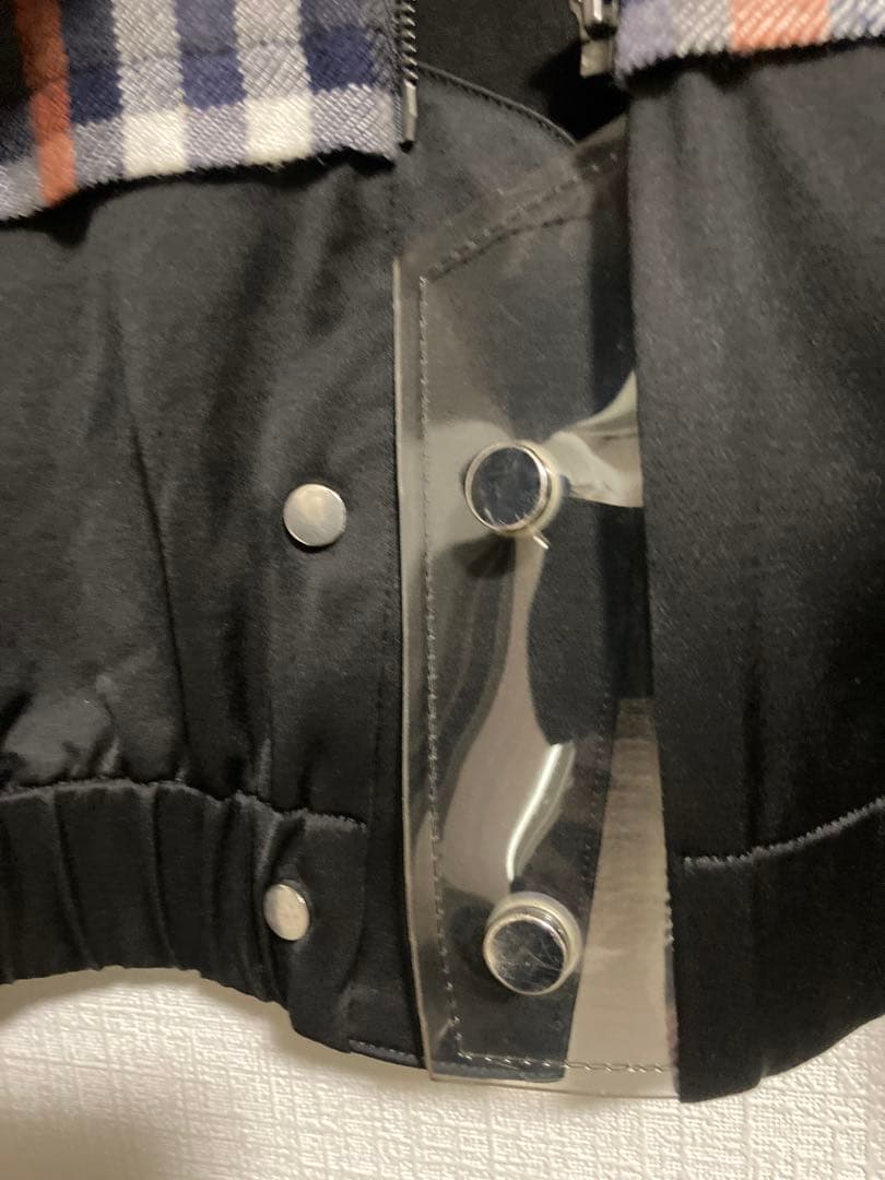 licht bestreben チェック　シャツブルゾン　2