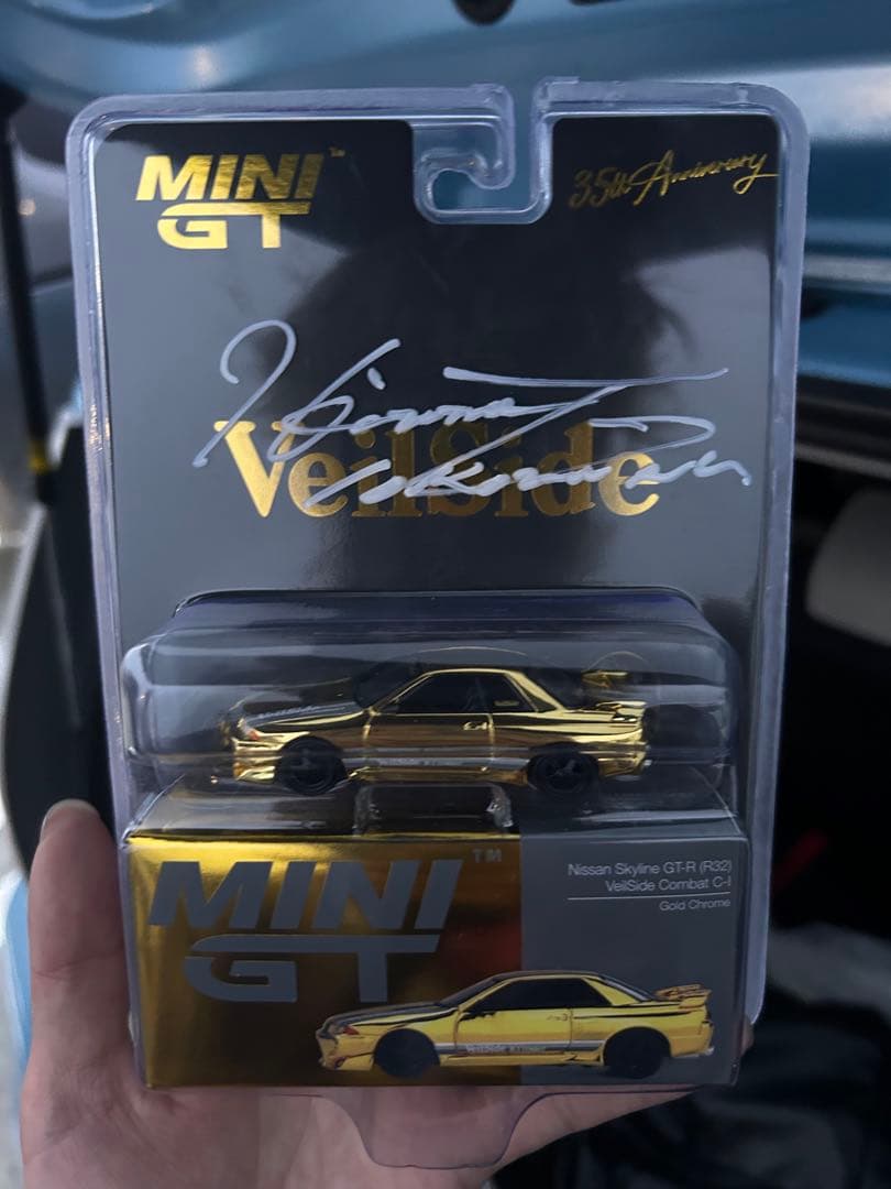 MINIGT GTR R32 VeilSide 35周年限定 （サイン入り）