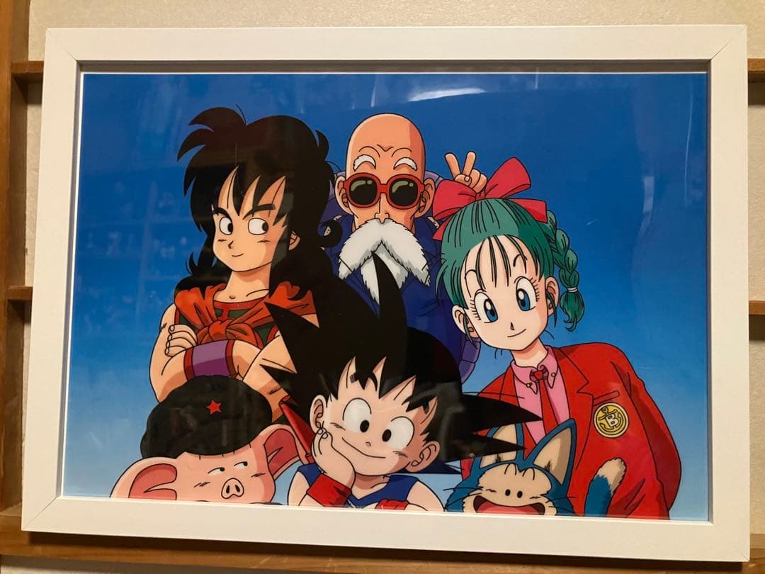 【激レア】ドラゴンボール 額装品 セル画アートシート 鳥山明