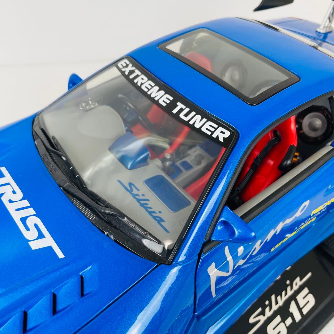 童友社KENTOYS日産シルビアS-15 1/12ダイキャストカー