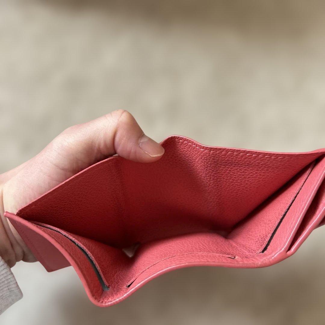 ルイ ヴィトン　ポルトフォイユ・ロックミニ　ピンク　ミニ財布