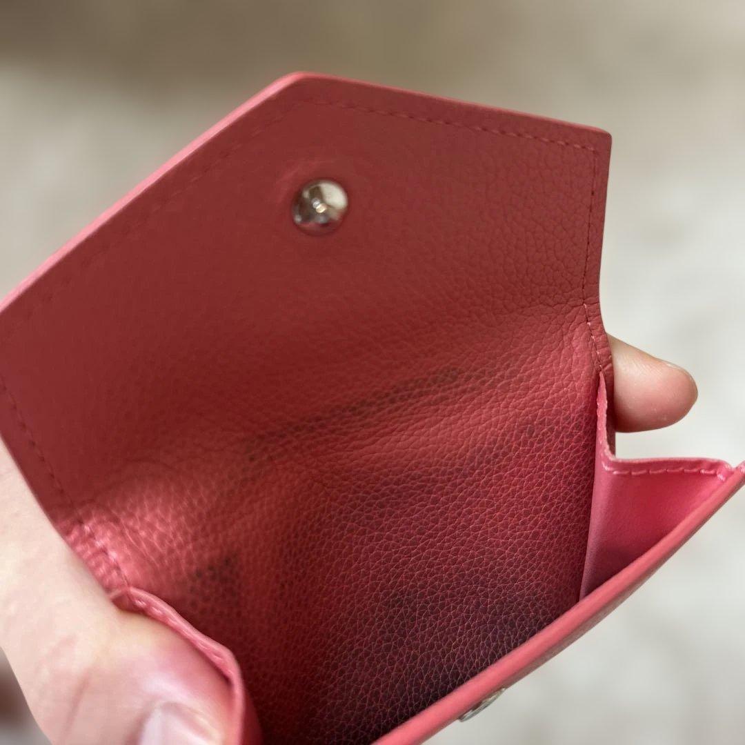 ルイ ヴィトン　ポルトフォイユ・ロックミニ　ピンク　ミニ財布