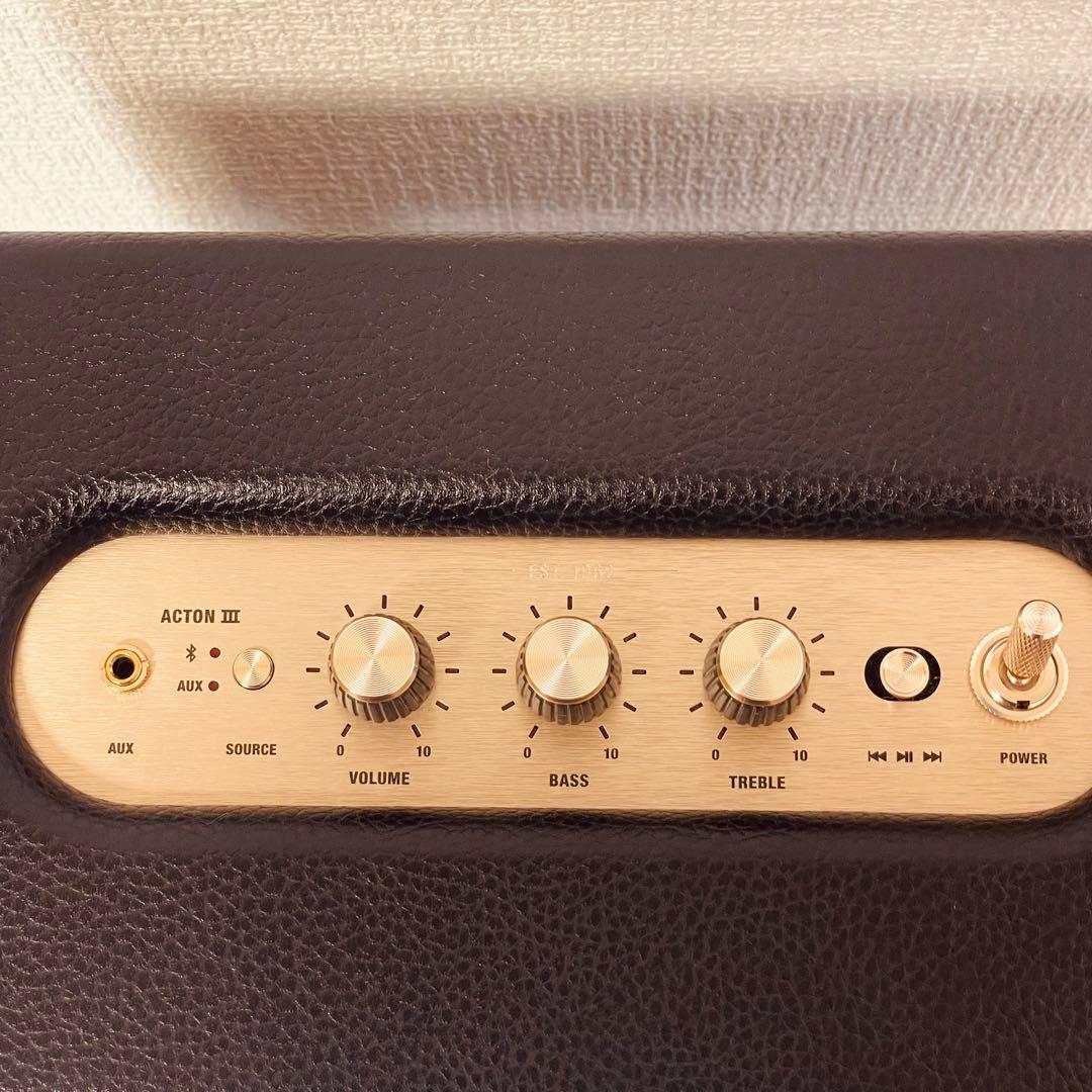 極美品 Marshall Acton III Bluetooth スピーカー