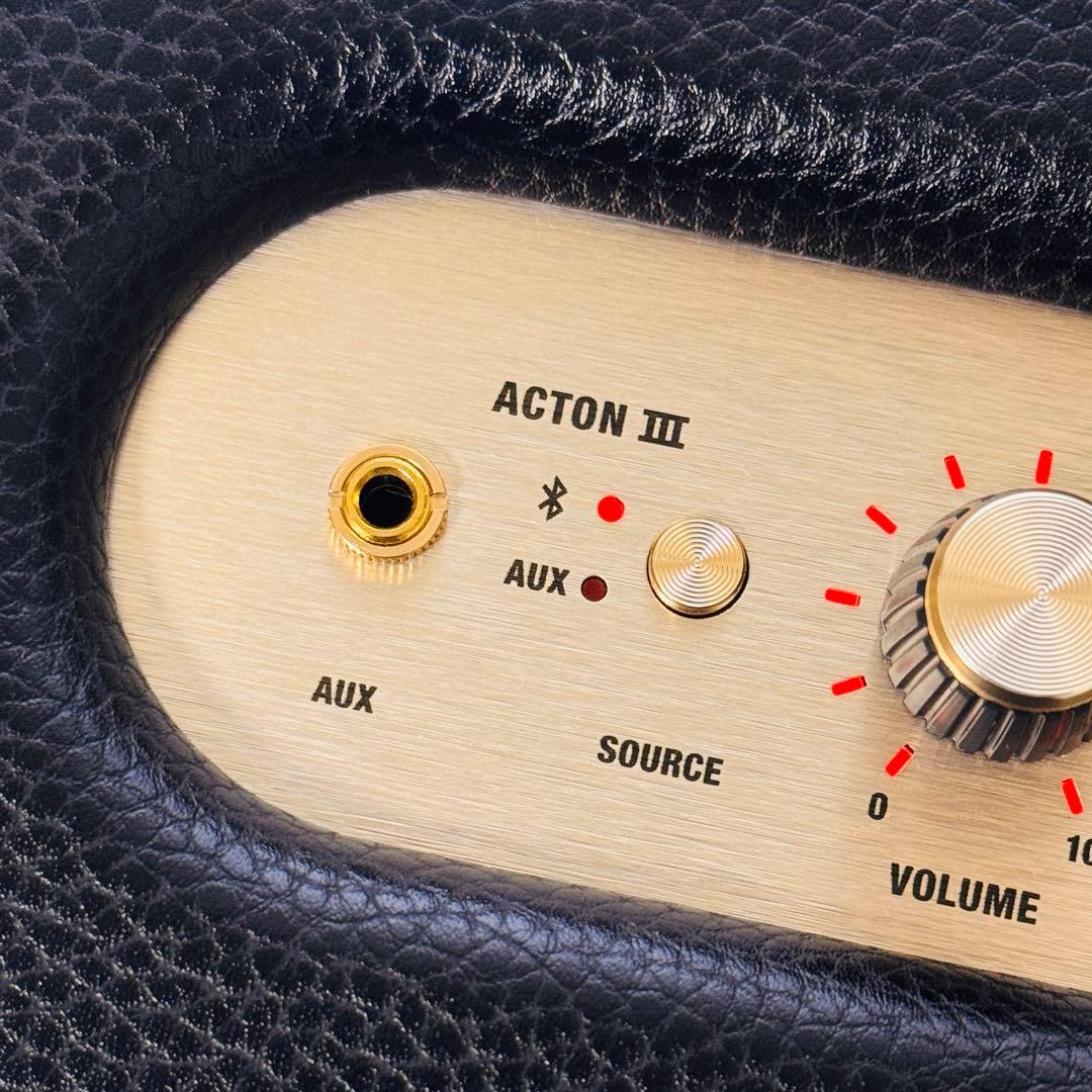 極美品 Marshall Acton III Bluetooth スピーカー