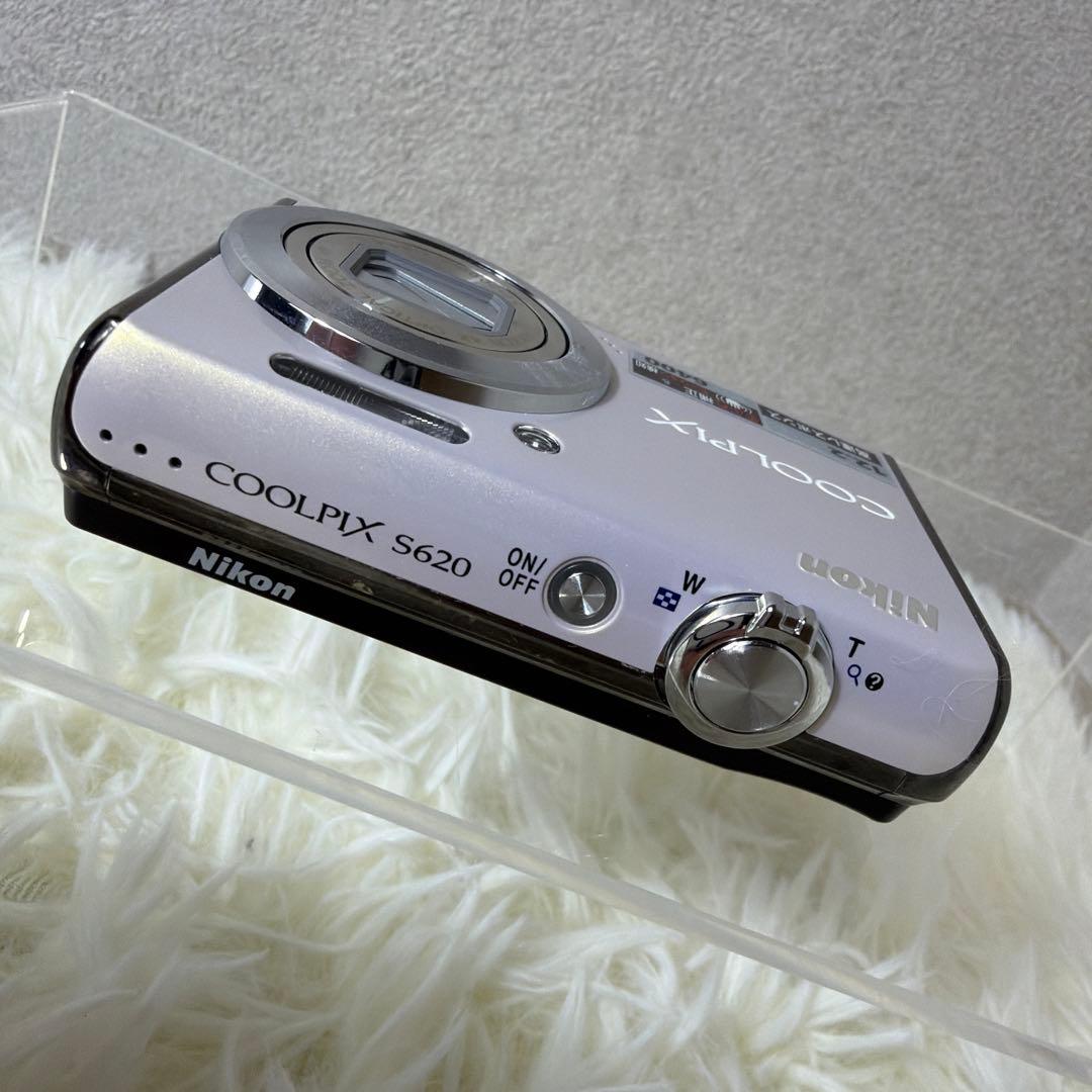 【美品】 Nikon COOLPIX S620 ニコン デジカメ 付属品多数