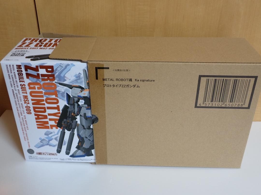 L ROBOT魂 ＜SIDE MS＞ プロトタイプZZガンダム