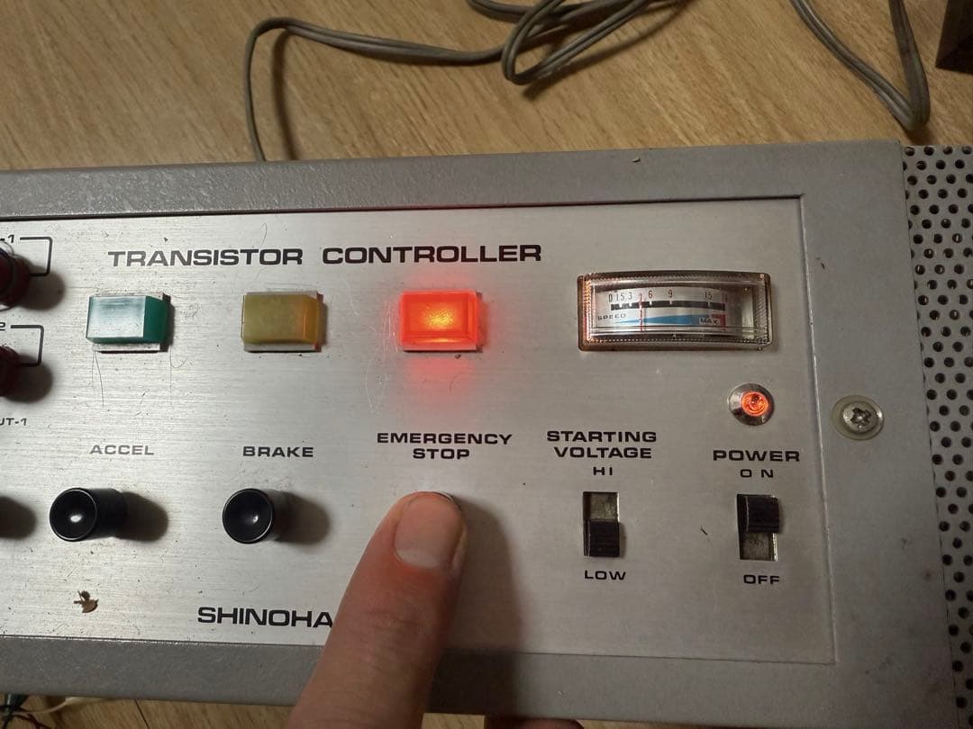 シノハラ模型　名機トランジスタコントローラー　　篠原模型CAB