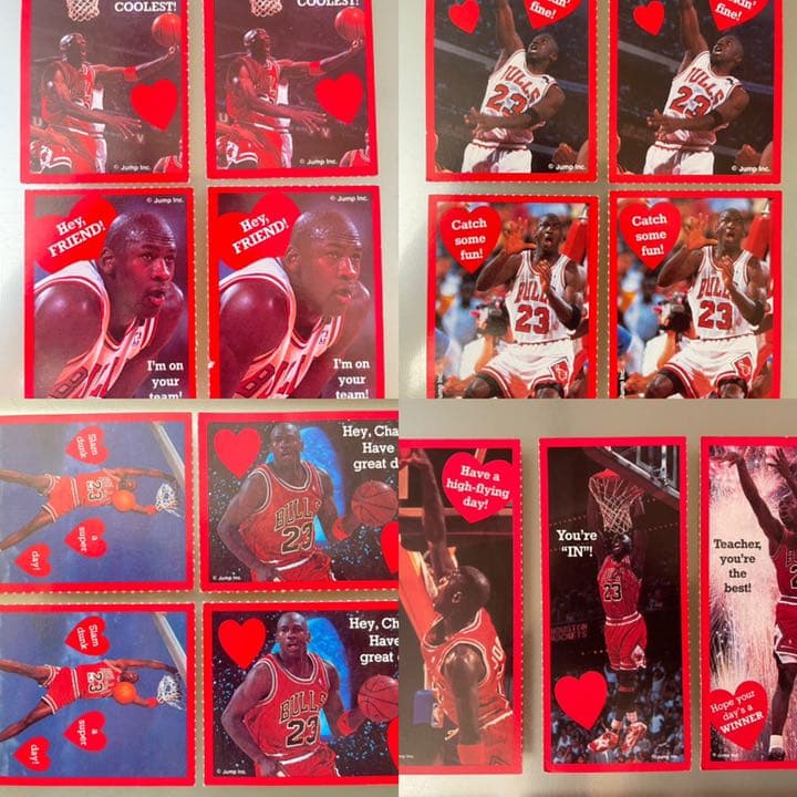 【希少】 マイケルジョーダン　バレンタインカード