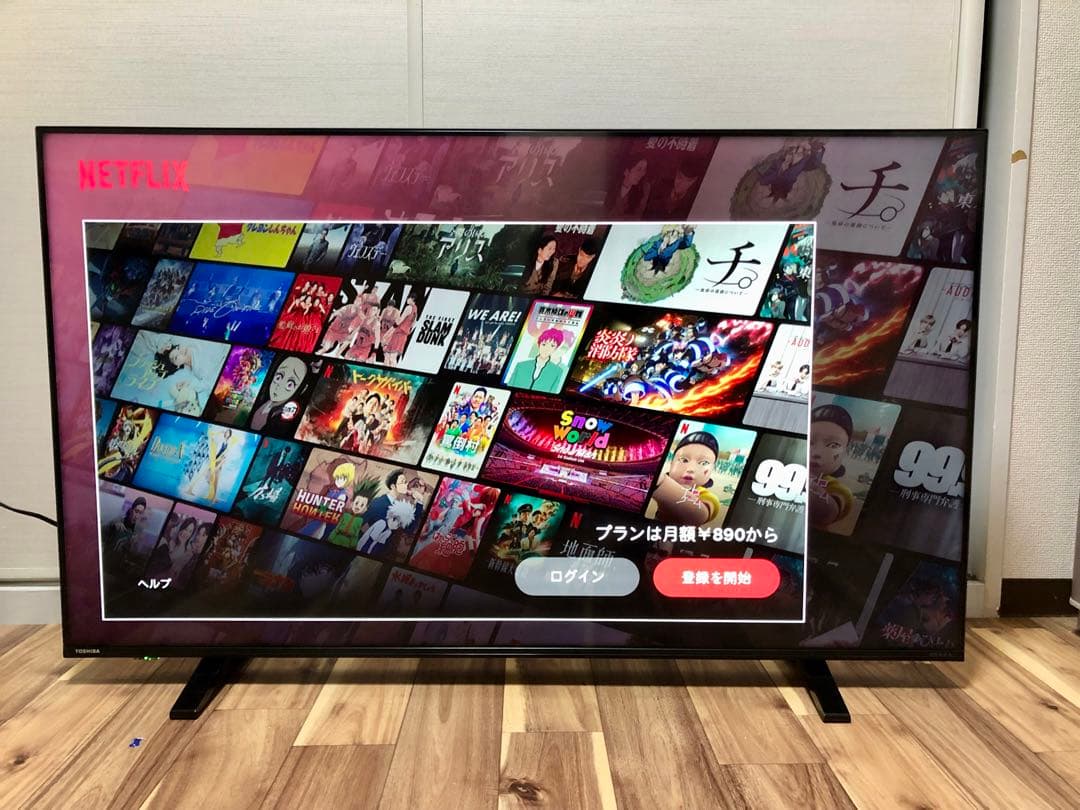 美品 TOSHIBA REGZA 50C340X 50型 4K 液晶テレビ