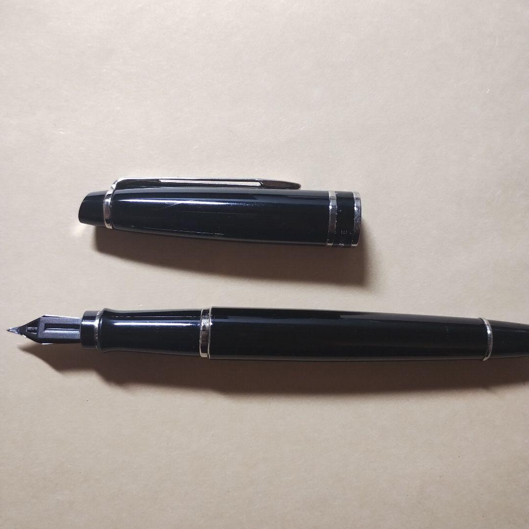 WATERMAN エキスパート ブラック 万年筆 フランス製