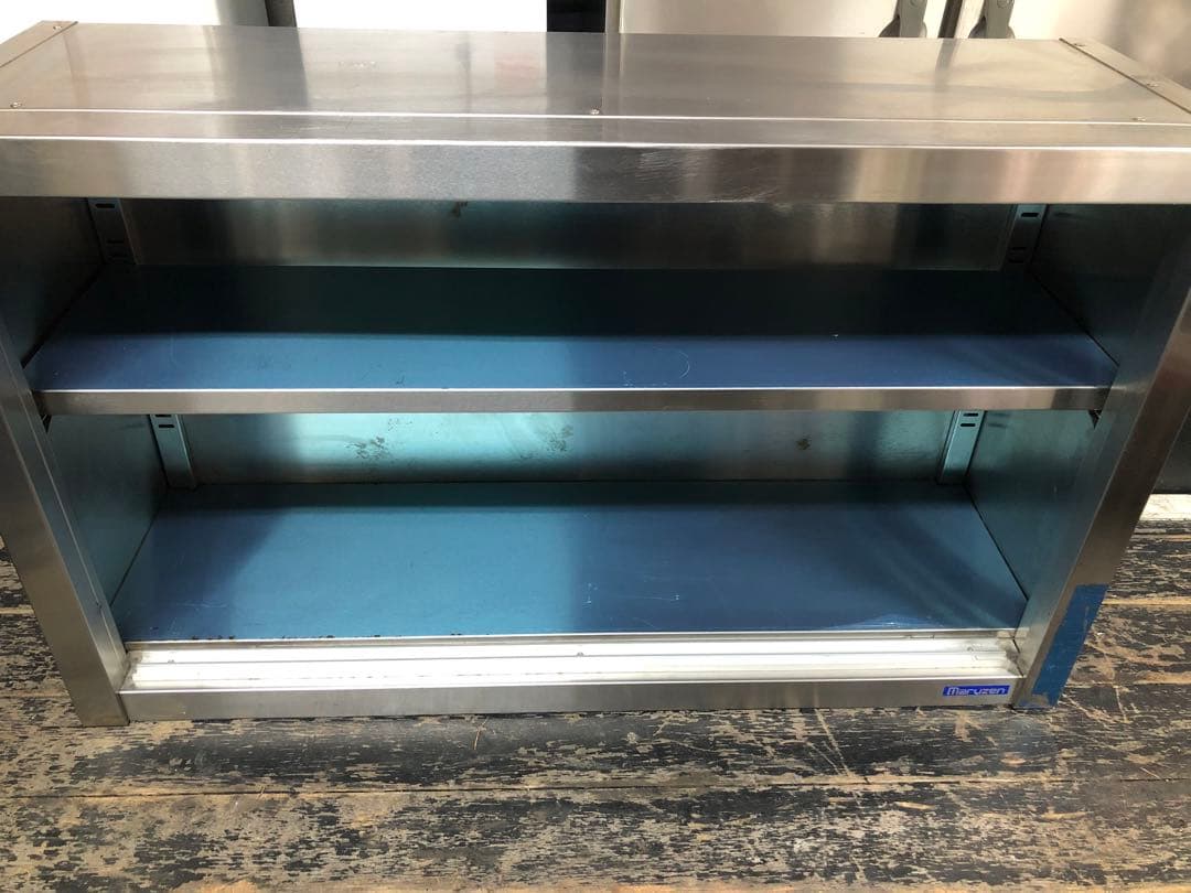 マルゼン　ステンレス吊戸棚　未使用品