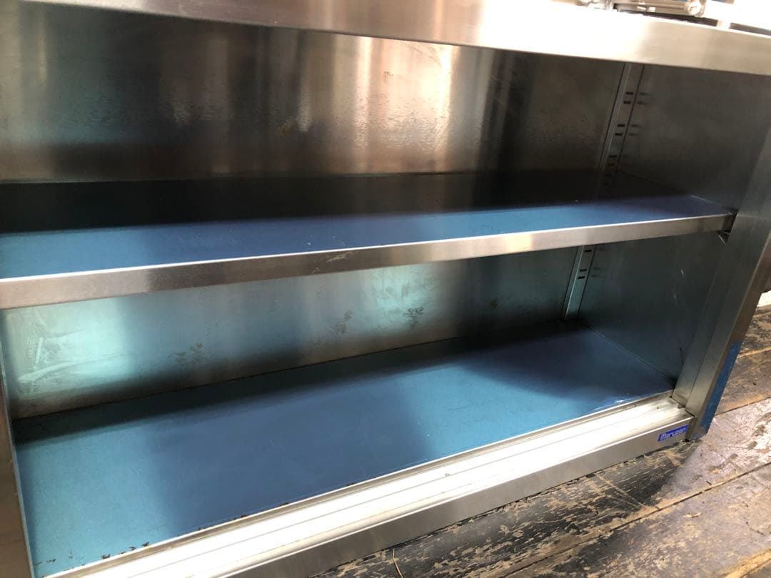 マルゼン　ステンレス吊戸棚　未使用品