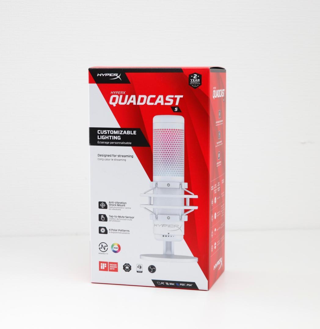 HyperX QuadCast s ホワイト 未使用品