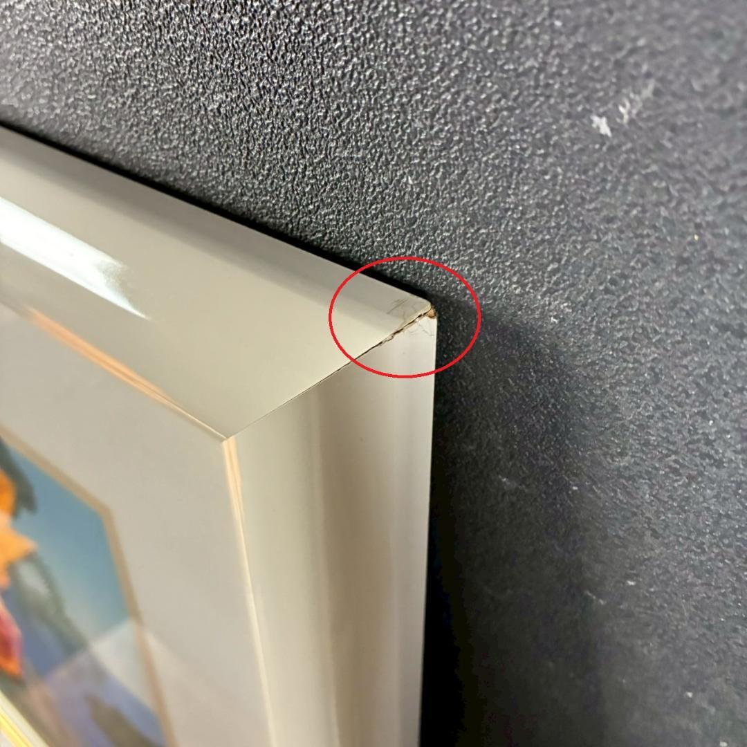 トーマス・マックナイト「Villa Rufolo」シルクスクリーン 直筆サイン入