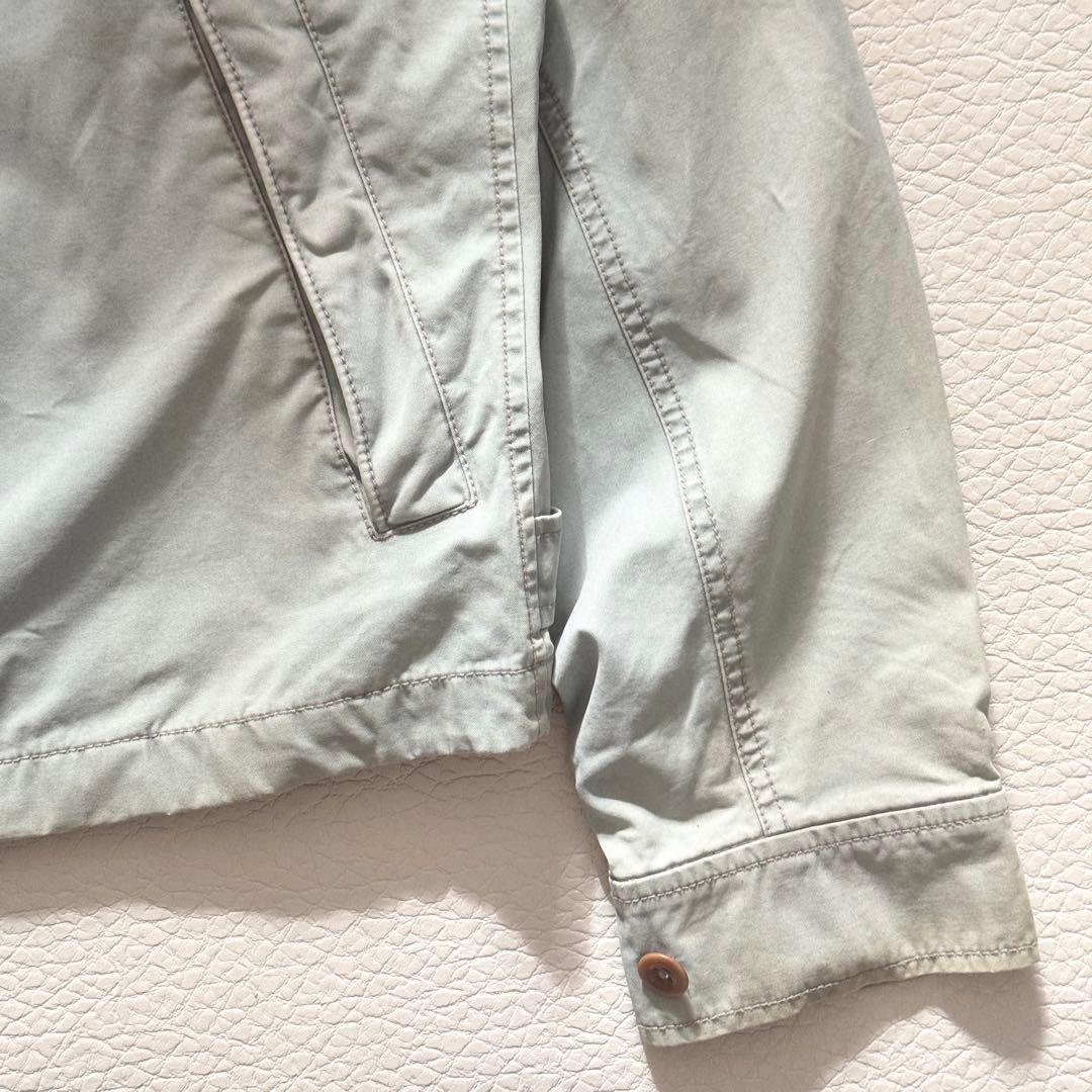 希少 90s ラルフローレン スイングトップ 裏地チェック ライトブルー デニム