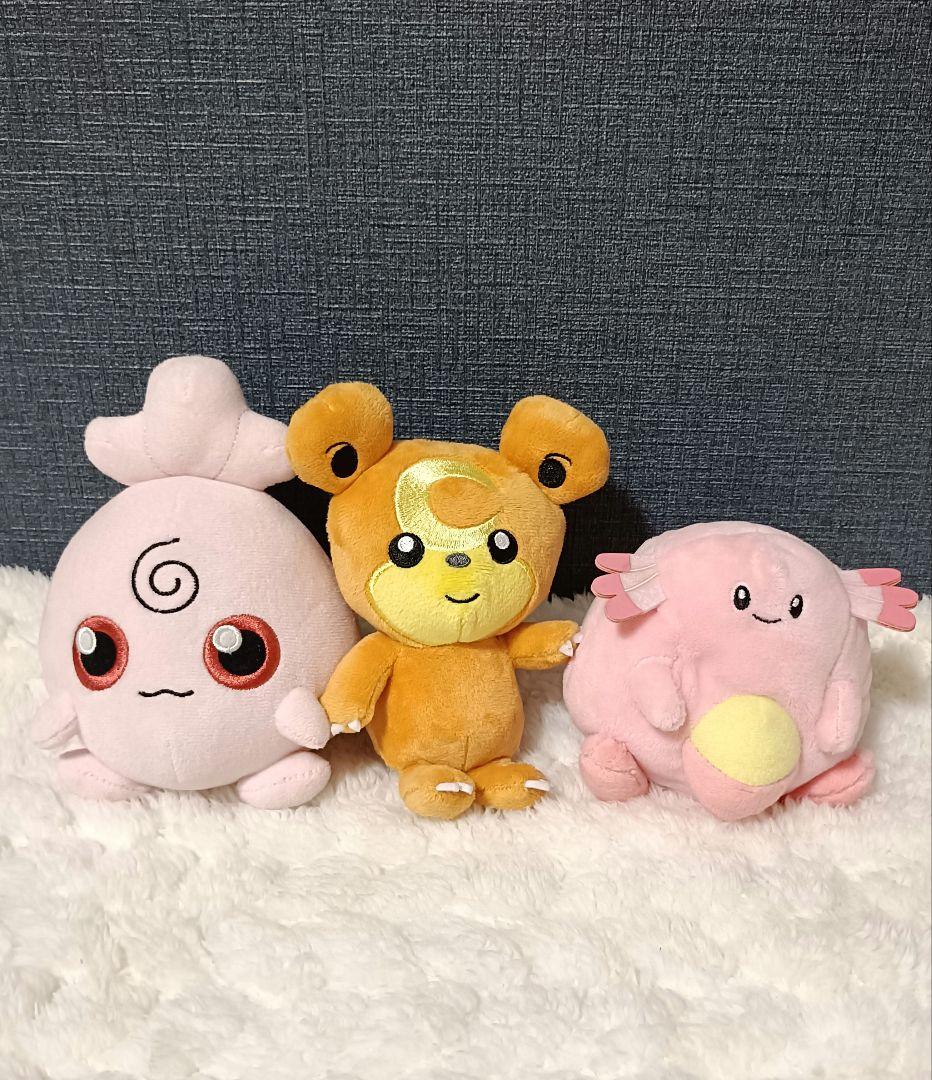 ポケモン　ぬいぐるみ　マスコット　まとめ売り　イーブイ　ゼラオラ　アルクジラ