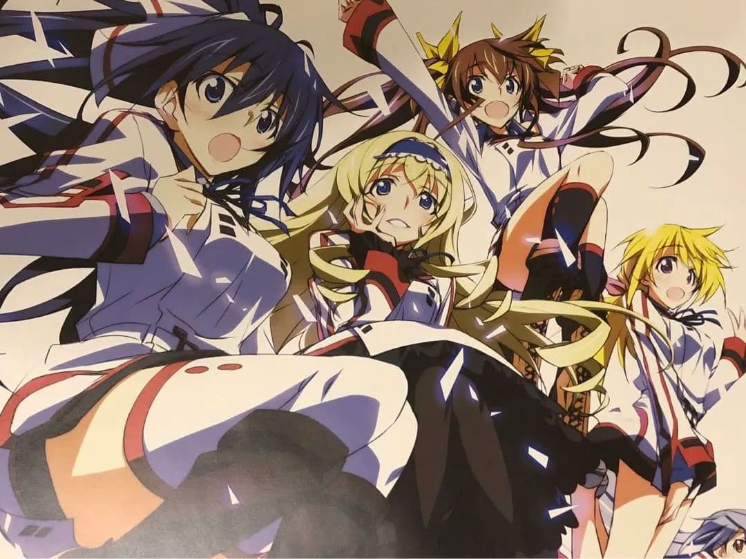 【非売品】IS インフィニットストラトス 篠ノ之 箒 セシリア B2 ポスター