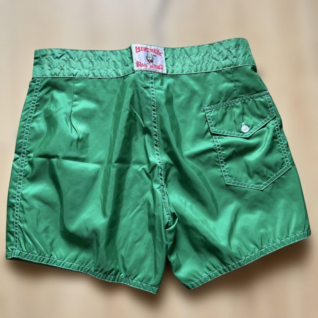BIRDWELL バードウェル　グリーン ボードショーツ　34サイズ　アメリカ製